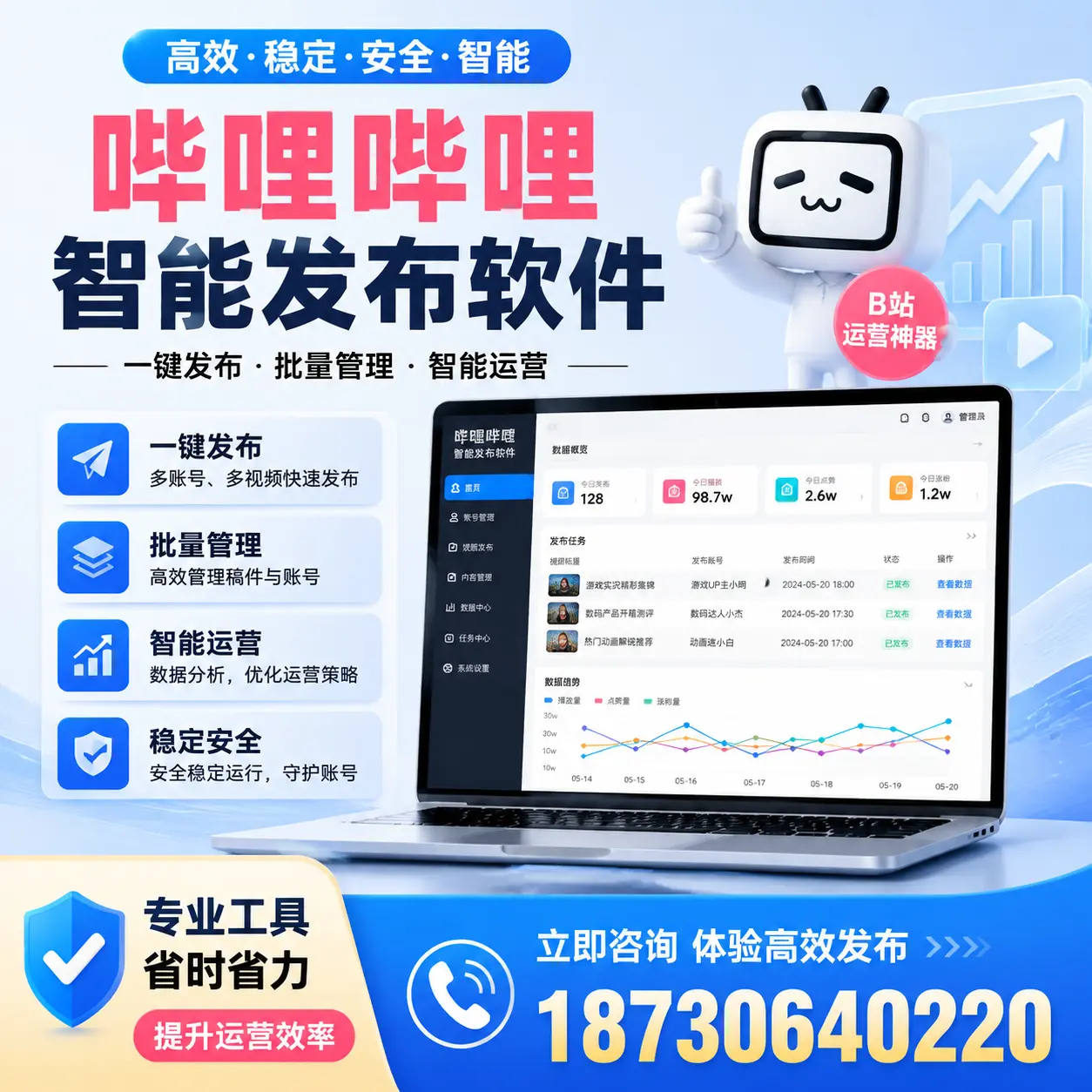 解密哔哩哔哩智能发布软件:功能与优势分析在 许昌
