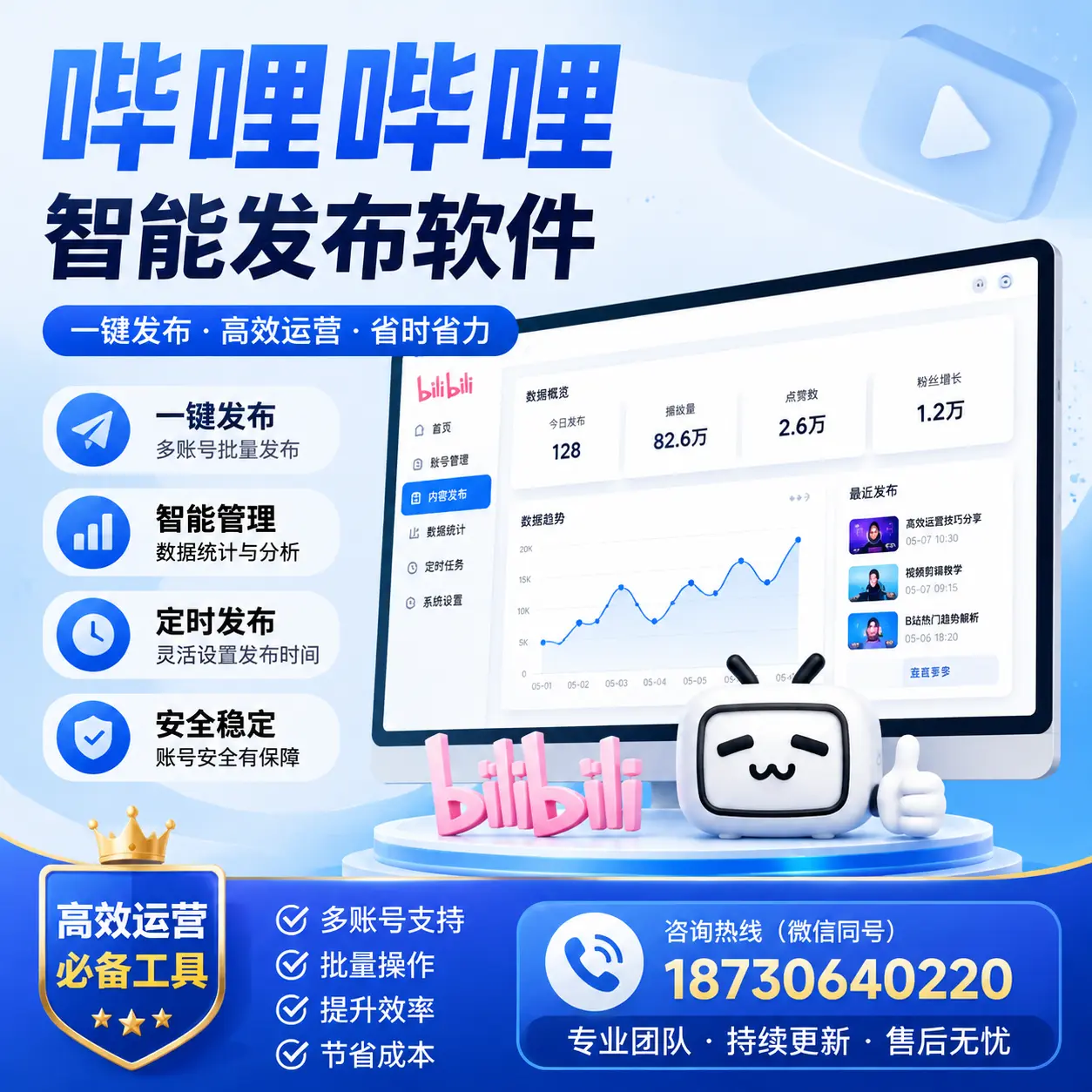解密哔哩哔哩智能发布软件:功能与优势分析在 许昌